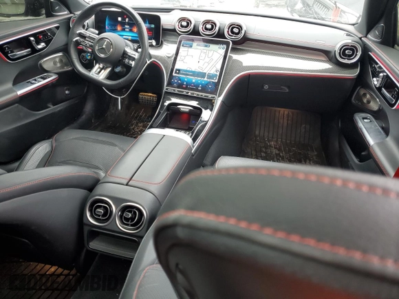 2023 Mercedes-Benz C 43 AMG z VIN W1KAF8HB9PR126036, wystawiony jako Copart lot #46074835 z przebiegiem 12 163 mil mil oraz Szkoda całkowita • Salvage title. Historia ofert i sprzedaży dostępna na DreamBid. Obrazek 8.