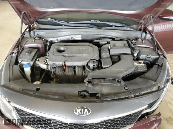 2017 Kia Optima LX with VIN 5XXGT4L3XHG153921, listed as a Copart auction lot 55926695 with 140,246 mi miles and Salvage title. Bid and sale history available at DreamBid. Image 11.