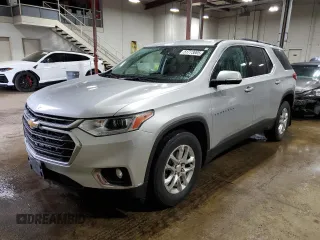 2019 Chevrolet Traverse LT Cloth with VIN 1GNEVGKW4KJ149713, listed as a Copart auction lot 51773005 with 62,403 mi miles and Salvage Title. Bid and sale history available at carsss.com. Image 1.
