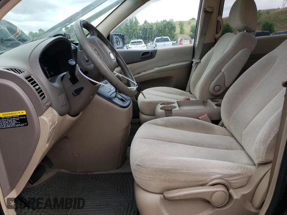 2007 Kia Sedona EX with VIN KNDMB233176164457, listed as a Copart auction lot 66833094 with 203,031 mi miles and Clean Title. Bid and sale history available at carsss.com. Image 7.