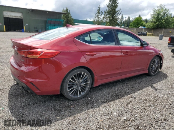2018 Hyundai Elantra Sport с VIN KMHD04LB4JU523758, выставлен на аукционе Copart как лот 58979395 с пробегом 137 505 миль миль и Чистый • Clean title. История ставок и продаж доступна на DreamBid. Изображение 3.