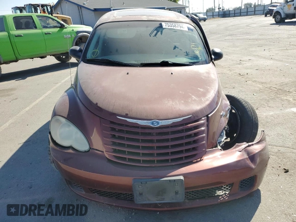 2008 Chrysler PT Cruiser with VIN 3A8FY48B28T128697, listed as a Copart auction lot 75358794 with 111,339 mi miles and Salvage Title. Bid and sale history available at DreamBid. Image 5.