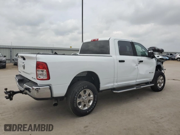 2024 Ram 2500 Big Horn with VIN 3C6UR5DL9RG156353, listed as a Copart auction lot 74147574 with 4,875 mi miles and Salvage title. Bid and sale history available at DreamBid. Image 3.