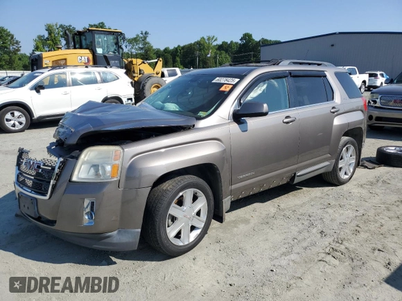 2010 GMC Terrain SLT-1 with VIN 2CTALFEW6A6314180, listed as a Copart auction lot 60278425 with Not provided miles and Salvage title. Bid and sale history available at DreamBid. Image 1.