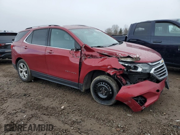 2019 Chevrolet Equinox Premier with VIN 2GNAXXEV3K6161652, listed as a Copart auction lot 50355215 with 83,345 mi miles and Salvage Title. Bid and sale history available at DreamBid. Image 4.