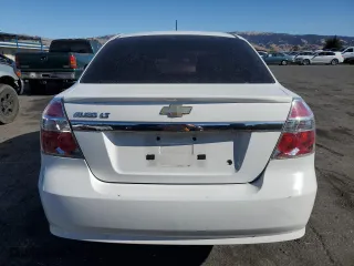 2009 Chevrolet Aveo LS with VIN KL1TD56E59B624886, listed as a Copart auction lot 81379544 with 0 mi miles and Salvage Title. Bid and sale history available at carsss.com. Image 6.