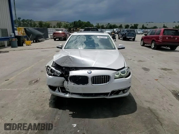 2016 BMW 5 Series 535i xDrive with VIN WBA5B3C56GG254528, listed as a Copart auction lot 56478005 with 141,550 mi miles and Salvage title. Bid and sale history available at DreamBid. Image 13.