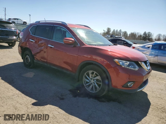 2014 Nissan Rogue SL with VIN 5N1AT2MVXEC845887, listed as a Copart auction lot 50503765 with 150,781 mi miles and Salvage Title. Bid and sale history available at carsss.com. Image 4.