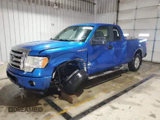 2010 Ford F-150 XL with VIN 1FTEX1EW8AFB96532, listed as a Copart auction lot 53133575 with 203,518 mi miles and Salvage Title. Bid and sale history available at carsss.com. Image 1.