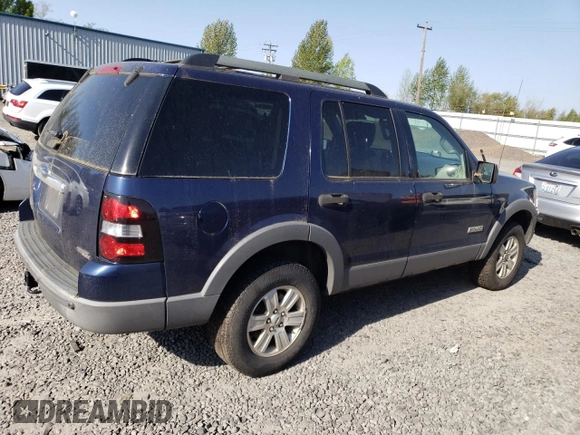 2006 Ford Explorer XLT with VIN 1FMEU73E96UA51679, listed as a Copart auction lot 54276995 with 185,074 mi miles and Clean Title. Bid and sale history available at carsss.com. Image 3.