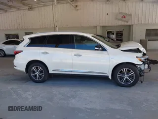 2020 Infiniti QX60 Luxe with VIN 5N1DL0MM9LC503000, listed as a IAAI auction lot 41650483 with 53,327 mi miles and . Bid and sale history available at DreamBid. Image 14.