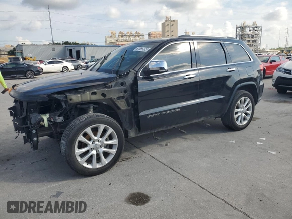 2017 Jeep Grand Cherokee Limited with VIN 1C4RJEBG8HC712388, listed as a Copart auction lot 61685245 with Not provided miles and Salvage title. Bid and sale history available at DreamBid. Image 1.