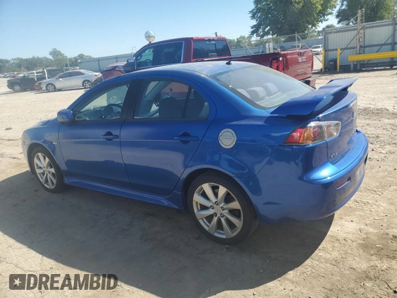 2012 Mitsubishi Lancer GT with VIN JA32U8FW7CU014108, listed as a Copart auction lot 73149454 with 195,664 mi miles and Salvage Title. Bid and sale history available at DreamBid. Image 2.