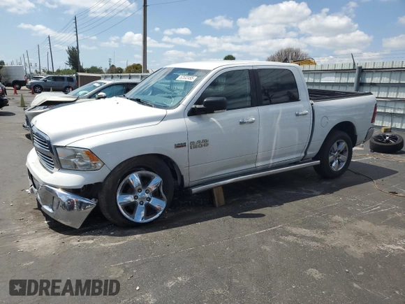 2017 Ram 1500 Big Horn with VIN 1C6RR7LT9HS832293, listed as a Copart auction lot 52532495 with 173,835 mi miles and Salvage Title. Bid and sale history available at carsss.com. Image 1.