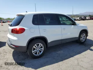2014 Volkswagen Tiguan SE with VIN WVGAV3AX0EW614369, listed as a Copart auction lot 57664045 with 85,504 mi miles and Salvage title. Bid and sale history available at DreamBid. Image 3.