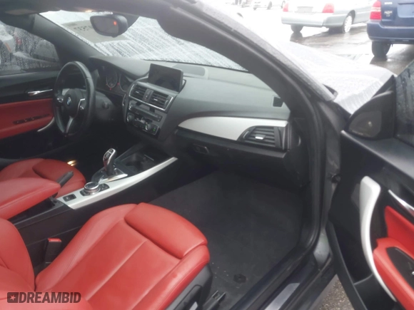 2015 BMW 2 Series M235i with VIN WBA1M1C50FV393092, listed as a IAAI auction lot 41507537 with 79,321 mi miles. Bid and sale history available at carsss.com. Image 5.
