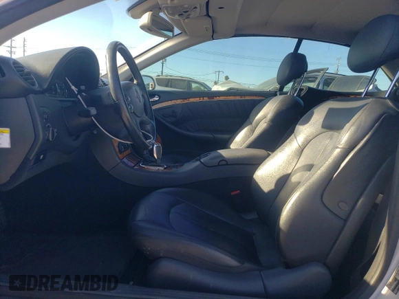 2005 Mercedes-Benz CLK 320 with VIN WDBTK65J85F161050, listed as a Copart auction lot 81561104 with 159,584 mi miles and Clean Title. Bid and sale history available at DreamBid. Image 7.