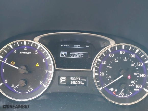 2014 Infiniti QX60 with VIN 5N1AL0MM9EC523057, listed as a IAAI auction lot 40804394 with 150,831 mi miles. Bid and sale history available at carsss.com. Image 7.