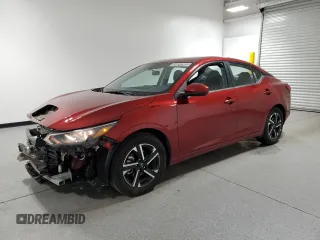 2024 Nissan Sentra SV z VIN 3N1AB8CV5RY337726, wystawiony jako Copart lot #59924205 z przebiegiem 11 694 mil mil oraz Czysty tytuł • Clean title. Historia ofert i sprzedaży dostępna na DreamBid. Obrazek 1.