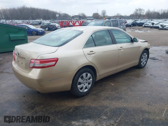 2010 Toyota Camry with VIN 4T4BF3EK1AR060299, listed as a IAAI auction lot 42129873 with 155,912 mi miles and . Bid and sale history available at DreamBid. Image 4.