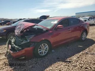 2013 Kia Optima LX with VIN 5XXGM4A71DG203893, listed as a Copart auction lot 52945875 with 85,155 mi miles and Clean Title. Bid and sale history available at carsss.com. Image 1.