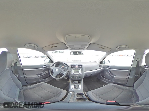 2009 Volkswagen Jetta S with VIN 3VWJM71K59M007776, listed as a Copart auction lot 53959525 with 190,557 mi miles and Salvage title. Bid and sale history available at DreamBid. Image 15.