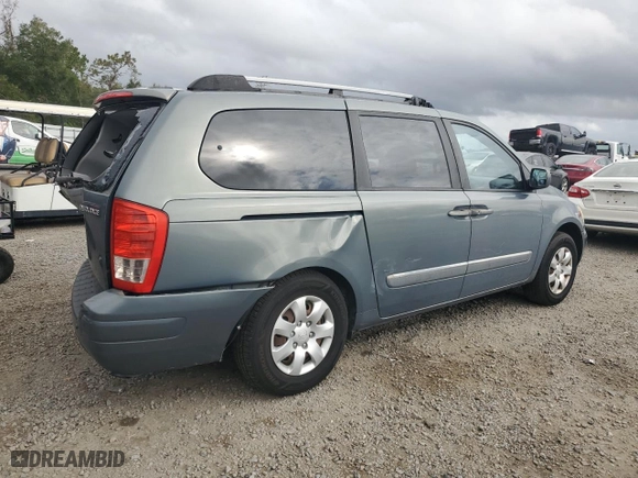 2008 Hyundai Entourage GLS with VIN KNDMC233086052697, listed as a Copart auction lot 79451774 with 54,971 mi miles and Salvage Title. Bid and sale history available at carsss.com. Image 3.