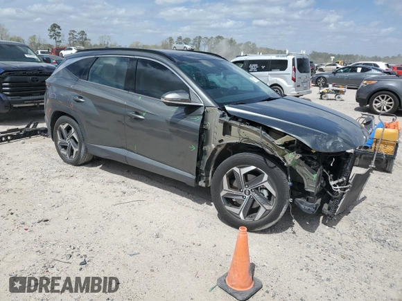 2022 Hyundai Tucson Limited with VIN 5NMJE3AE1NH050091, listed as a Copart auction lot 49727985 with 74,105 mi miles and Salvage Title. Bid and sale history available at carsss.com. Image 4.