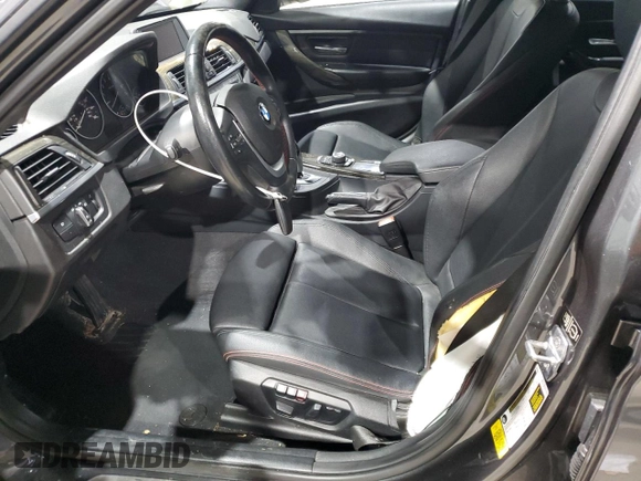 2015 BMW 3 Series 328i with VIN WBA3A5C52FF609205, listed as a Copart auction lot 87276564 with 74,692 mi miles and Salvage Title. Bid and sale history available at carsss.com. Image 7.