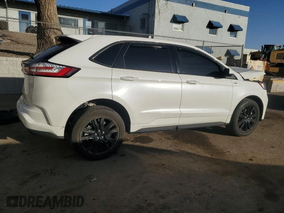 2024 Ford Edge SEL with VIN 2FMPK4J94RBA06405, listed as a Copart auction lot 46914115 with 0 mi miles and Salvage Title. Bid and sale history available at carsss.com. Image 3.