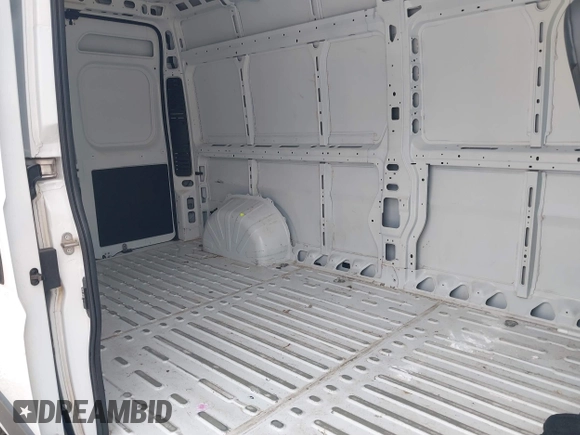 2024 Ram ProMaster Cargo Tradesman with VIN 3C6LRVDG0RE132209, listed as a IAAI auction lot 42216086 with 21,442 mi miles and . Bid and sale history available at DreamBid. Image 8.