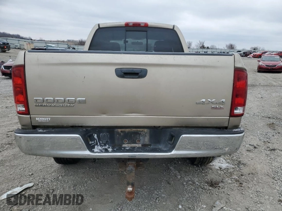2004 Dodge 2500 SLT z VIN 3D7KU28D24G148562, wystawiony jako Copart lot #45872455 z przebiegiem Nie podano mil oraz Szkoda całkowita • Salvage title. Historia ofert i sprzedaży dostępna na DreamBid. Obrazek 6.
