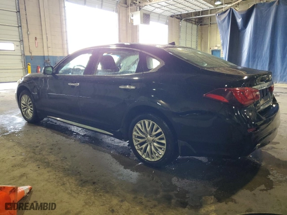 2016 Infiniti Q70L with VIN JN1BY1PR7GM720512, listed as a Copart auction lot 46393445 with 58,661 mi miles and Clean Title. Bid and sale history available at carsss.com. Image 2.