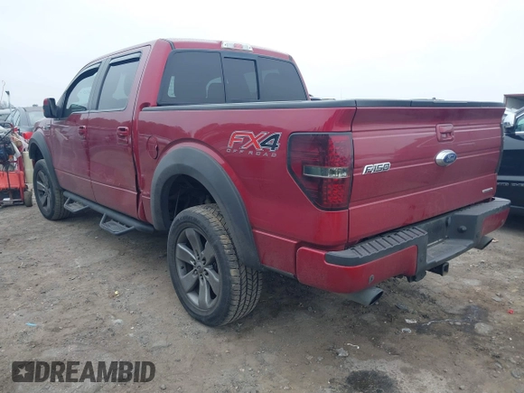 2013 Ford F-150 XL with VIN 1FTFW1EFXDFD89650, listed as a IAAI auction lot 41510314 with 202,993 mi miles. Bid and sale history available at carsss.com. Image 3.