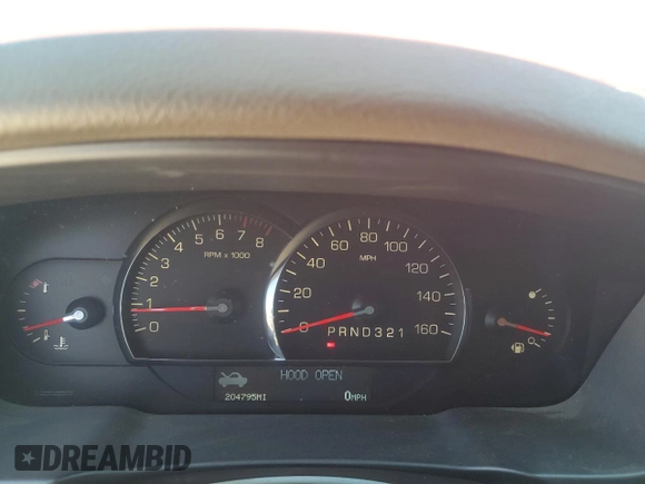 2006 Cadillac DTS w/1SC with VIN 1G6KD57Y56U193272, listed as a Copart auction lot 53747895 with 204,795 mi miles and Salvage Title. Bid and sale history available at carsss.com. Image 9.