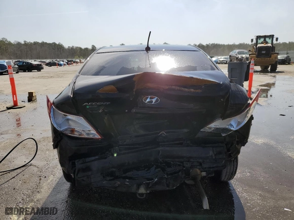 2017 Hyundai Accent SE with VIN KMHCT4AE9HU357327, listed as a Copart auction lot 48708635 with 103,610 mi miles and Salvage Title. Bid and sale history available at carsss.com. Image 6.