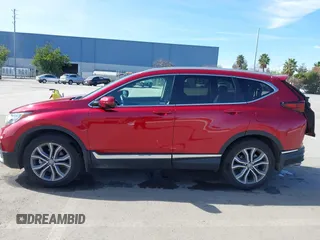 2022 Honda CR-V Touring with VIN 7FARW2H95NE036087, listed as a IAAI auction lot 41652693 with 20,694 mi miles. Bid and sale history available at carsss.com. Image 14.