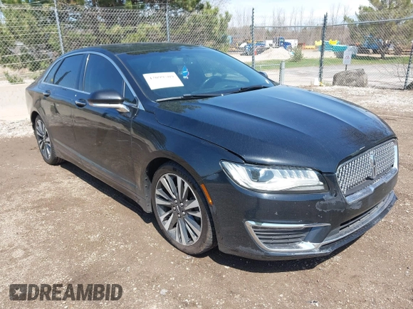 2017 Lincoln MKZ Reserve with VIN 3LN6L5F90HR660177, listed as a IAAI auction lot 42099509 with 59,821 mi miles and . Bid and sale history available at DreamBid. Image 1.