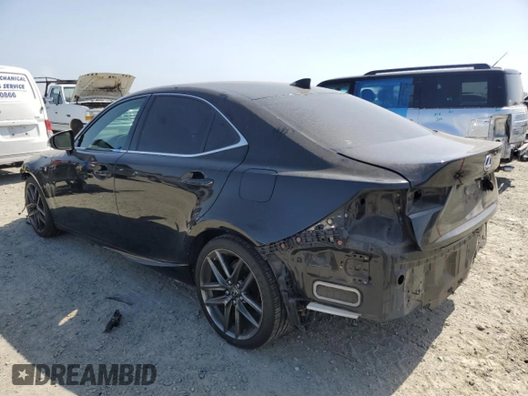 2015 Lexus IS 250 with VIN JTHBF1D20F5079740, listed as a Copart auction lot 58092525 with 145,307 mi miles and Salvage title. Bid and sale history available at DreamBid. Image 2.