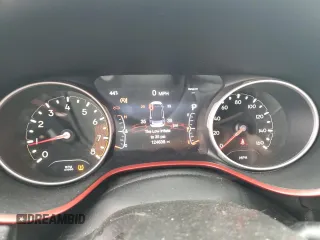 2018 Jeep Compass Trailhawk with VIN 3C4NJDDB6JT456305, listed as a Copart auction lot 44175405 with 124,636 mi miles and Salvage Title. Bid and sale history available at carsss.com. Image 9.