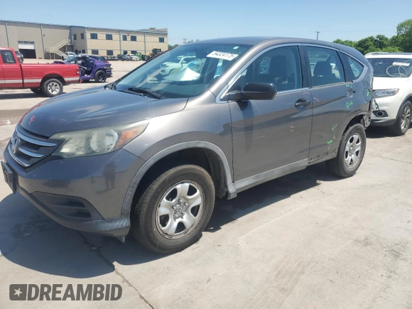 2014 Honda CR-V LX with VIN 2HKRM4H35EH616904, listed as a Copart auction lot 54324175 with 155,917 mi miles and Salvage Title. Bid and sale history available at carsss.com. Image 1.