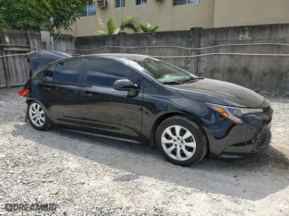 2024 Toyota Corolla LE with VIN 5YFB4MDE9RP154591, listed as a Copart auction lot 49074695 with 45,366 mi miles and Non Repairable. Bid and sale history available at carsss.com. Image 4.