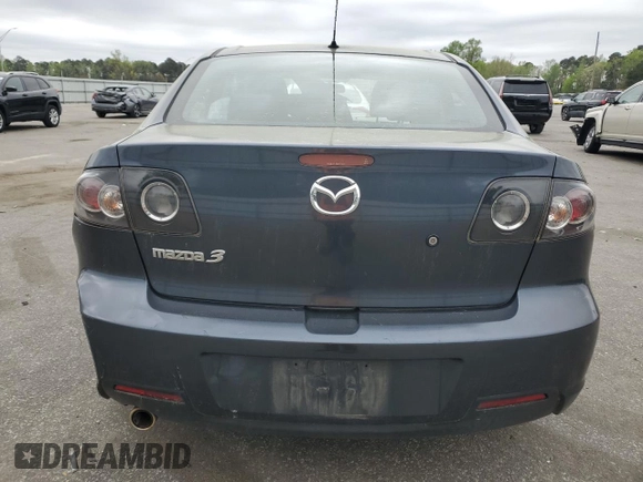 2008 Mazda Mazda3 i Touring Value with VIN JM1BK32F781118543, listed as a Copart auction lot 50727505 with 151,370 mi miles and Salvage Title. Bid and sale history available at carsss.com. Image 6.