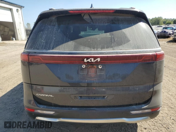 2024 Kia Carnival SX Prestige with VIN KNDNE5H33R6341891, listed as a Copart auction lot 71722024 with 26,807 mi miles and Clean Title. Bid and sale history available at carsss.com. Image 6.