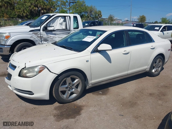2008 Chevrolet Malibu LT w/1LT with VIN 1G1ZH57B584284372, listed as a IAAI auction lot 41892230 with 148,457 mi miles. Bid and sale history available at carsss.com. Image 2.