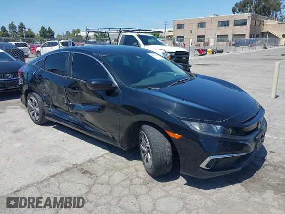 2020 Honda Civic LX with VIN 19XFC2F66LE213975, listed as a IAAI auction lot 42398098 with 69,902 mi miles and . Bid and sale history available at DreamBid. Image 6.