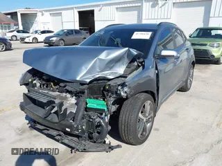 2019 Hyundai Kona Limited with VIN KM8K33A58KU340225, listed as a IAAI auction lot 41790438 with 53,965 mi miles. Bid and sale history available at carsss.com. Image 6.