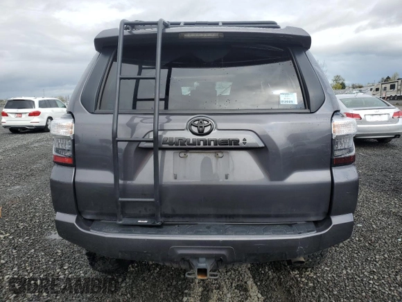 2022 Toyota 4Runner SR5 Premium with VIN JTENU5JR3N6067471, listed as a Copart auction lot 50493315 with 42,450 mi miles and Salvage title. Bid and sale history available at DreamBid. Image 6.
