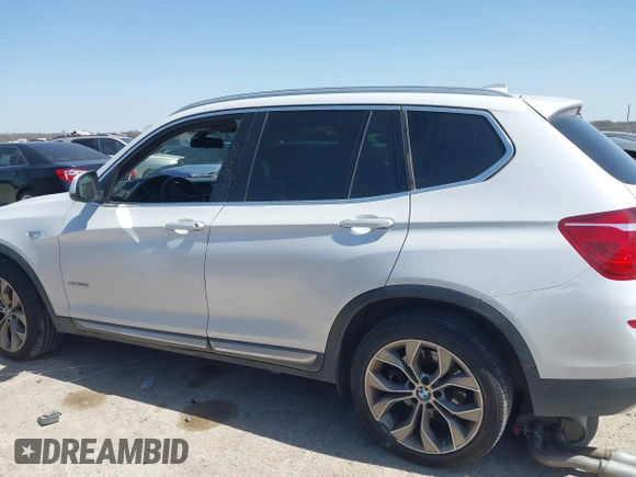 2017 BMW X3 xDrive28i with VIN 5UXWX9C50H0T05915, listed as a IAAI auction lot 41848841 with 64,062 mi miles and . Bid and sale history available at DreamBid. Image 14.