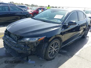 2023 Toyota Camry SE with VIN 4T1G11AK8PU839068, listed as a IAAI auction lot 41787953 with 46,063 mi miles. Bid and sale history available at carsss.com. Image 2.